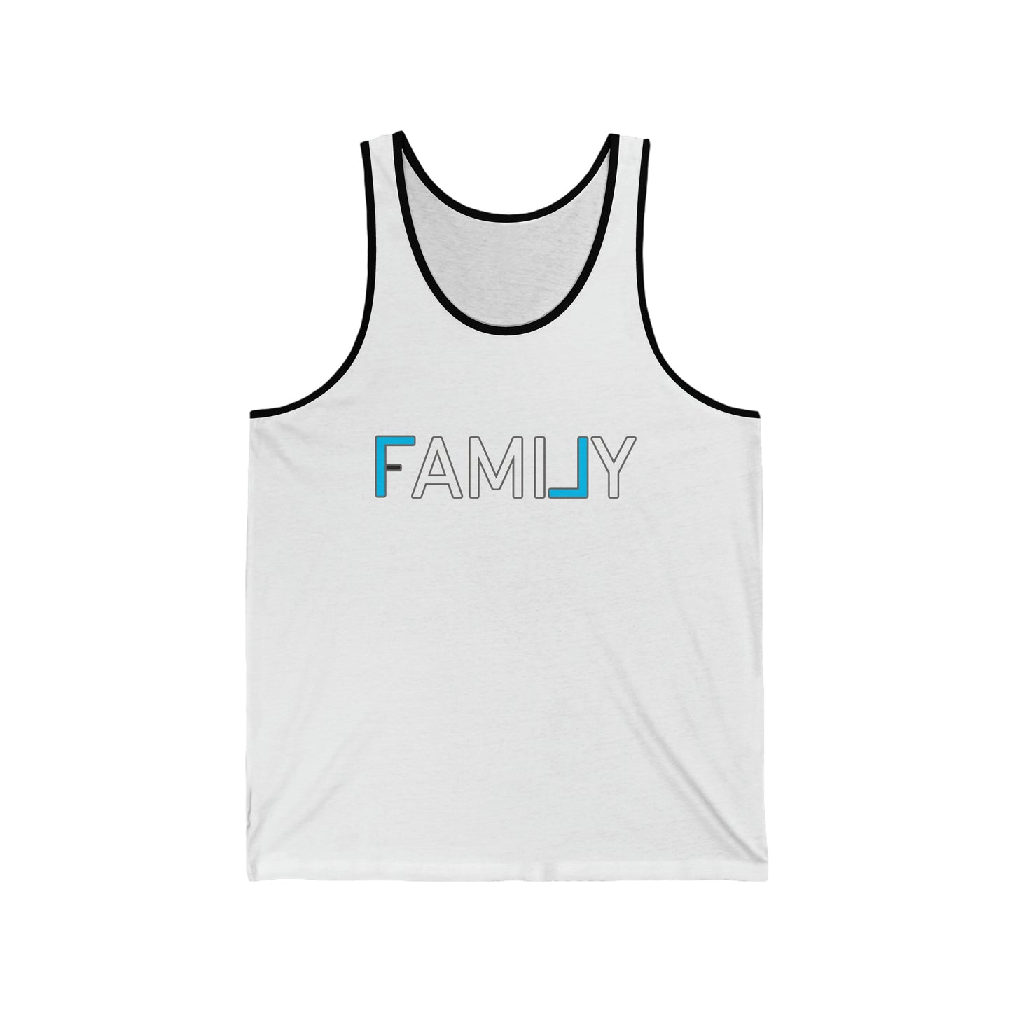 REAL Family Blue Tank