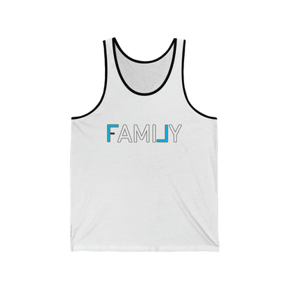 REAL Family Blue Tank