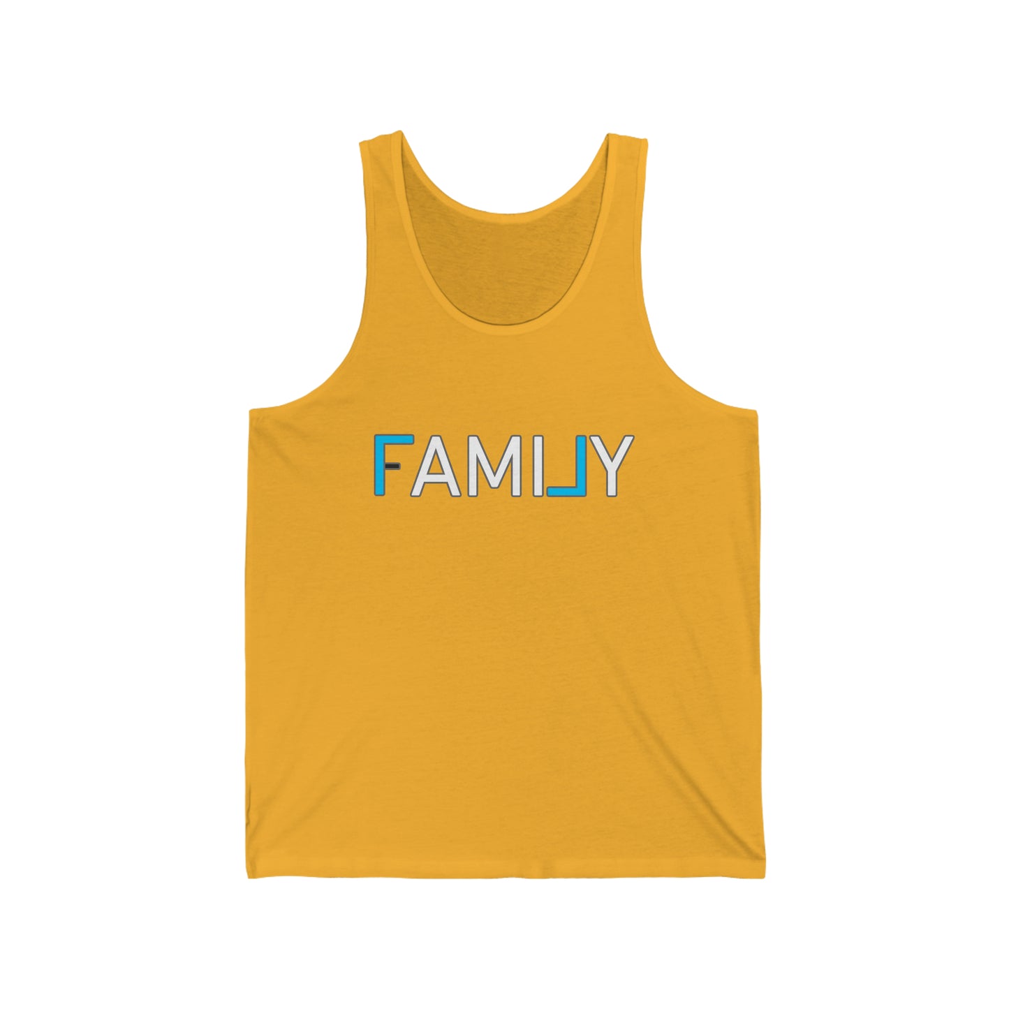 REAL Family Blue Tank