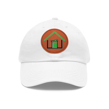 Real Estate Lab Logo Hat with Leather Patch