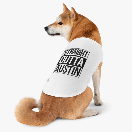 Straight Outta Austin Pup Tank Top