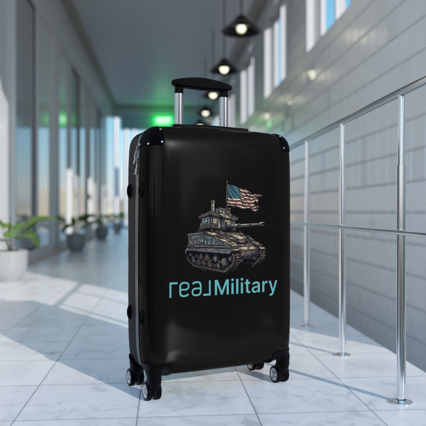 An American Tank REAL Military Suitcase