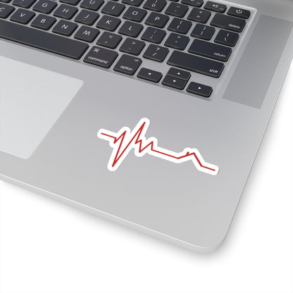 Housebeat Sticker (Red)