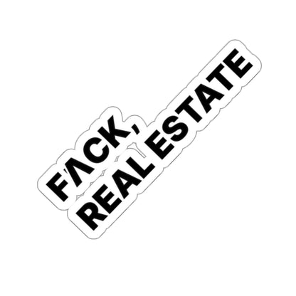 FACK Real Estate Sticker