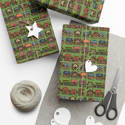 2D Neighborhood Gift Wrap