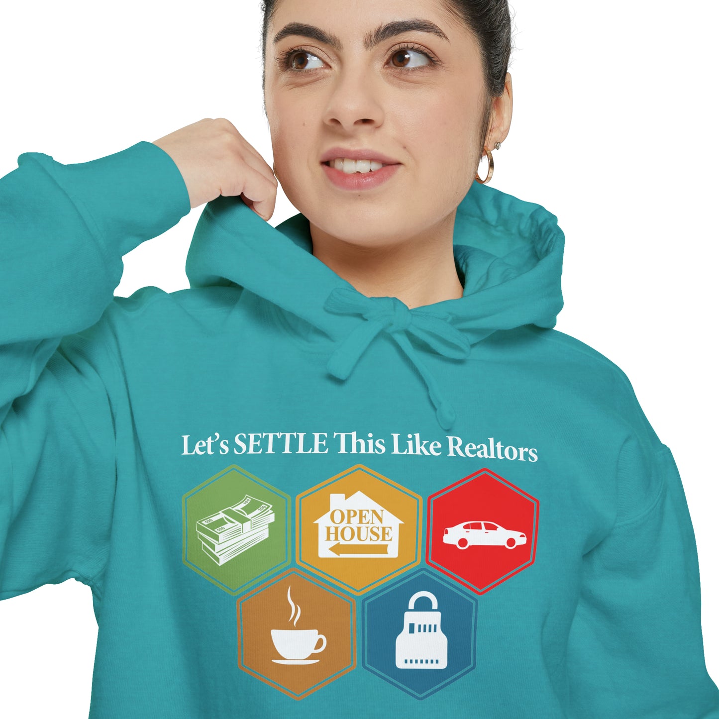 Let's Settle This Like Realtors Hoodie