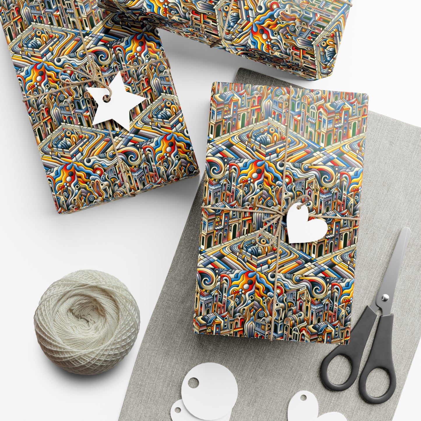 Expressions of a Neighborhood Gift Wrap