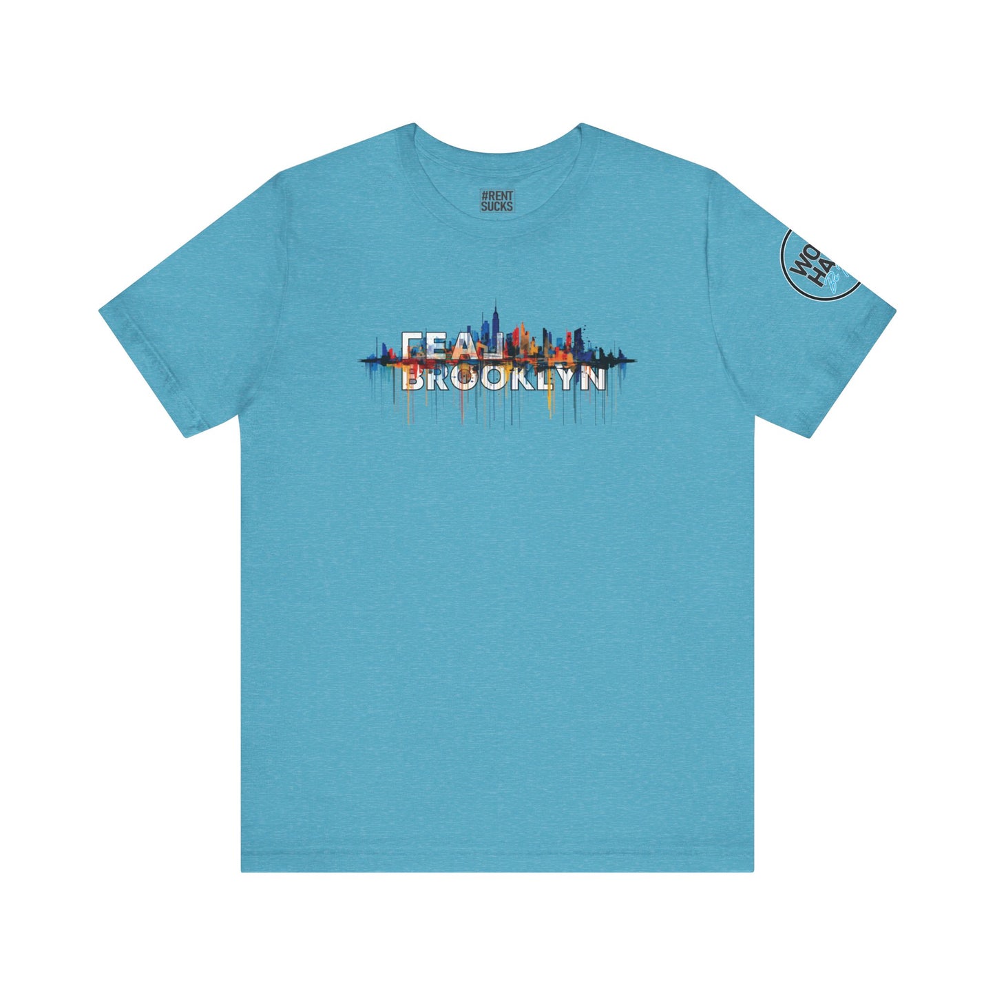 REAL Brooklyn Skyline Vector Drip