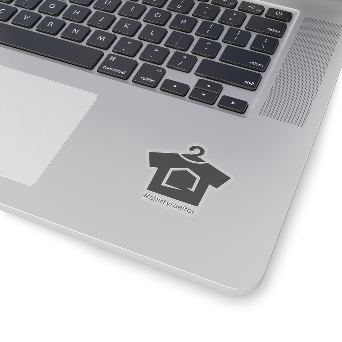 ShirtyRealtor Logo Sticker (Black)