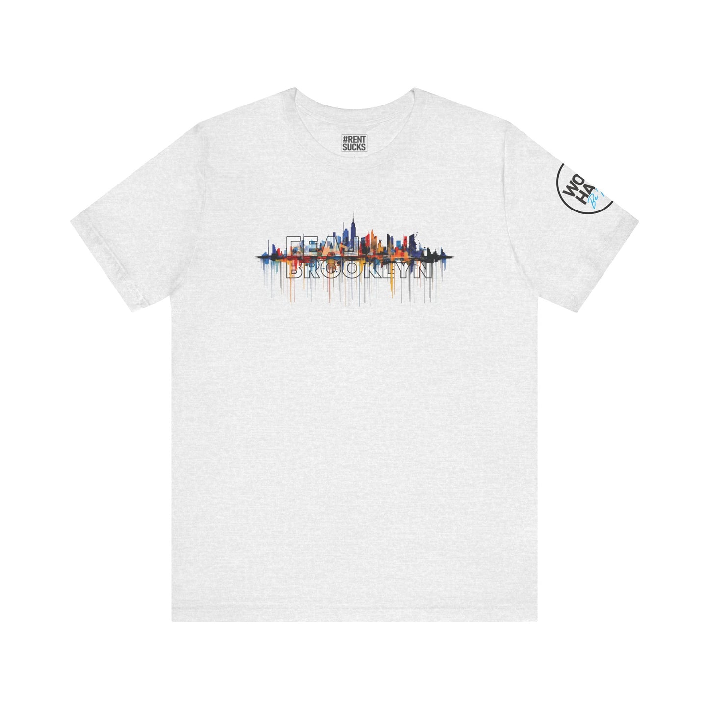 REAL Brooklyn Skyline Vector Drip