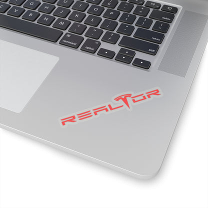 Tesla Realtor Sticker