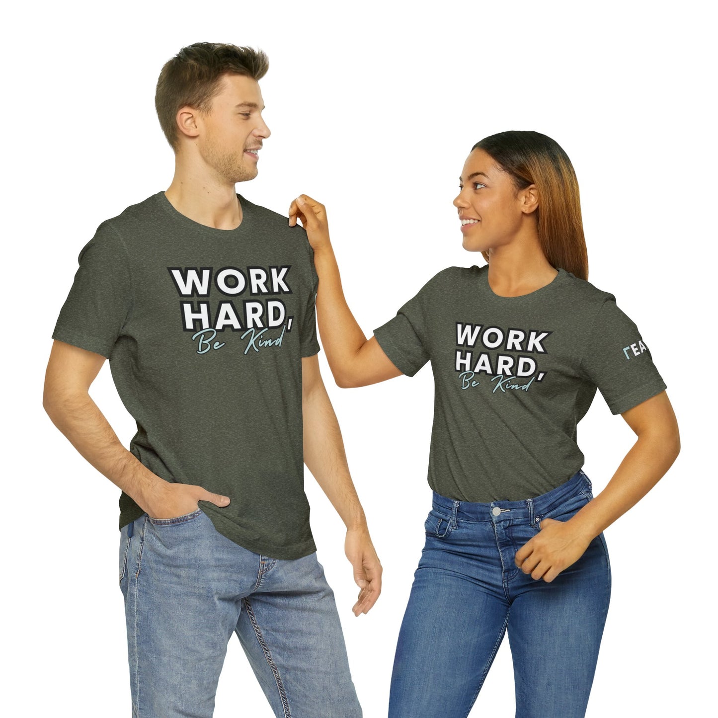 Work Hard Be Kind Modern Mint - Unofficial