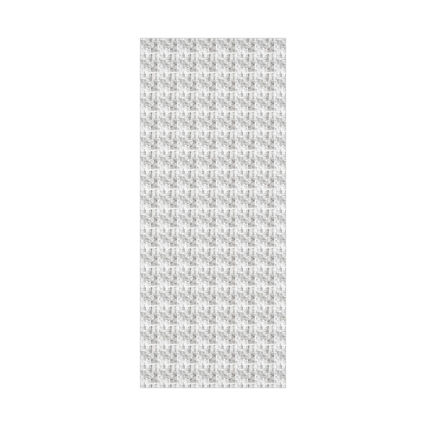 Apartments Under Construction Drawing Gift Wrap