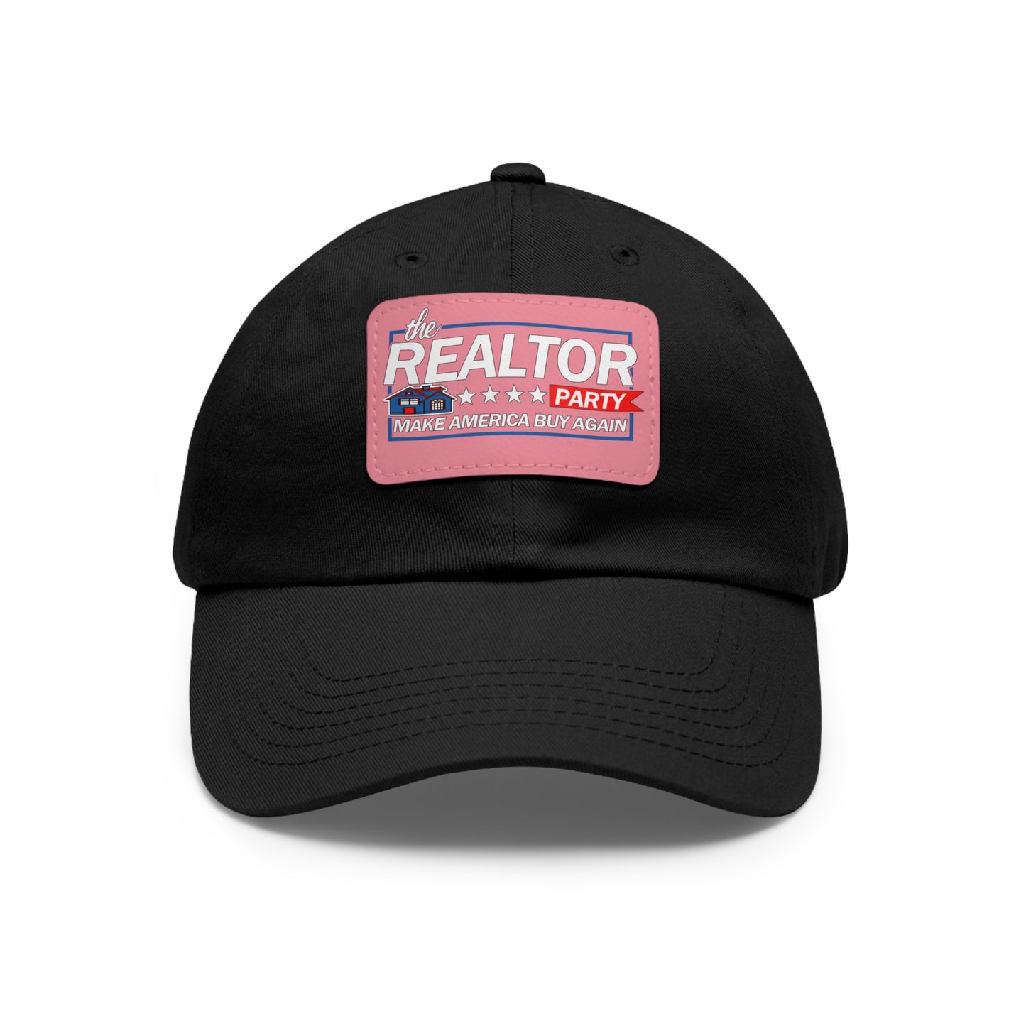 Realtor Party Make America Buy Again Hat with Leather Patch