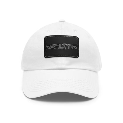 Tesla Realtor Hat with Leather Patch