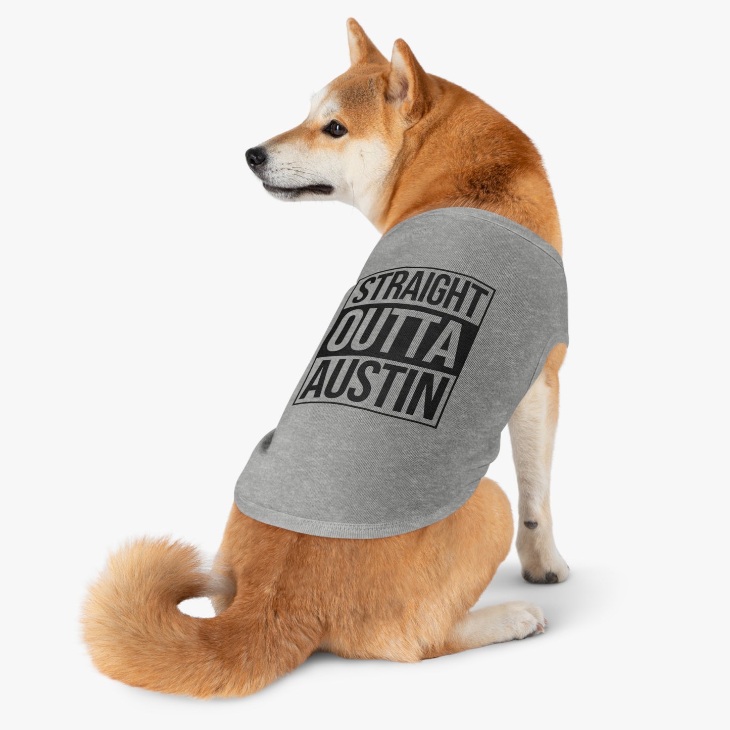 Straight Outta Austin Pup Tank Top