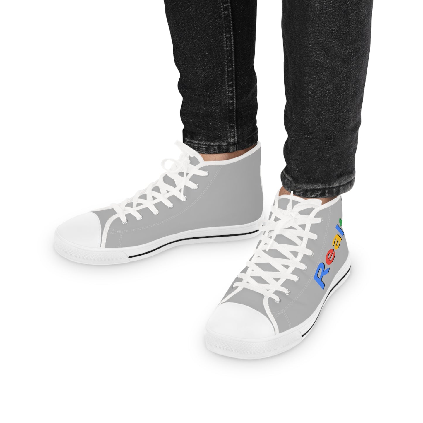 Google Realtor Men's High Top Sneakers