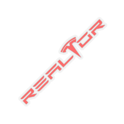 Tesla Realtor Sticker