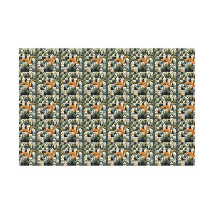 Geometric Style Neighborhood v2 Gift Wrap