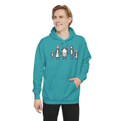 The House Is A Part Of The Family Hoodie