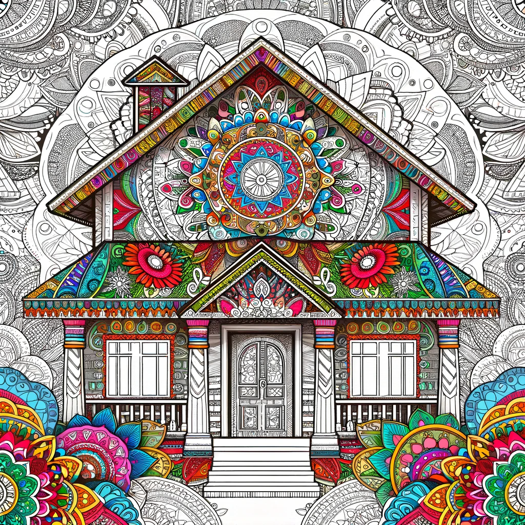 Colorful: Real Estate Mandala House Styles