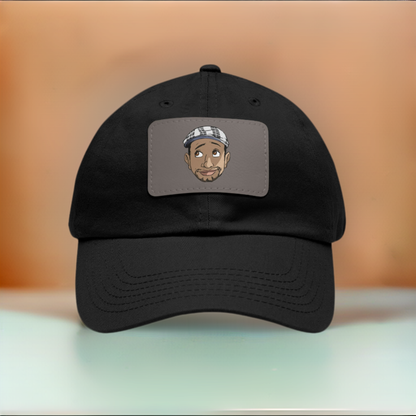 @ianofaustin Head Logo Hat with Leather Patch #ianofaustin