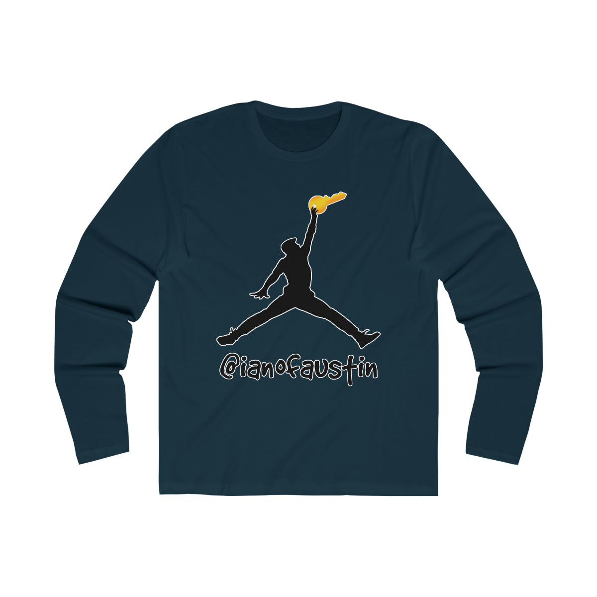 Jumpman Men's Long Sleeve Crew Tee #ianofaustin - REAL ESTATE Tease