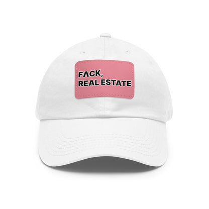 FACK Real Estate Hat with Leather Patch