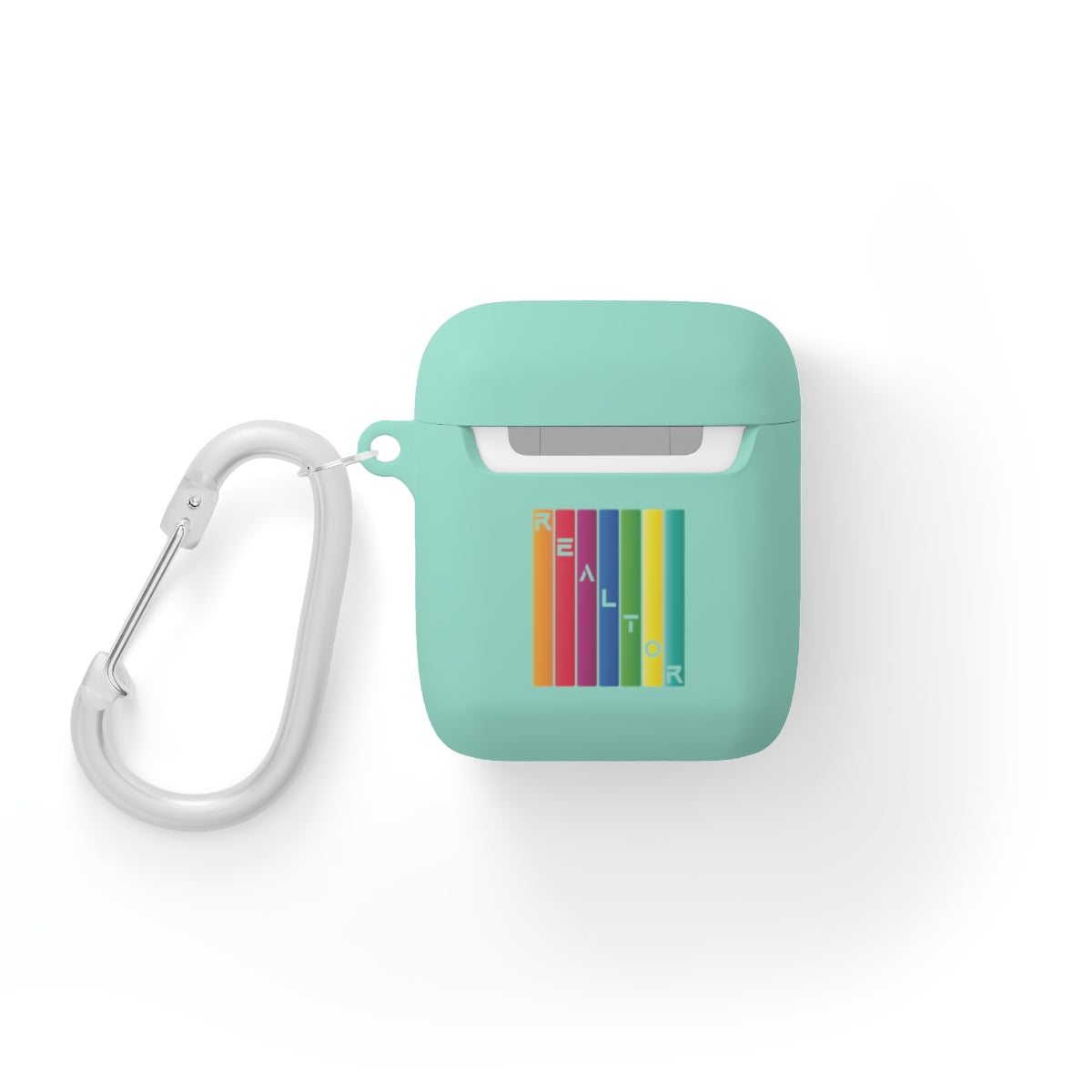 Realtor Colored Bars AirPods Case - Shirty Realtor #shirtyrealtor