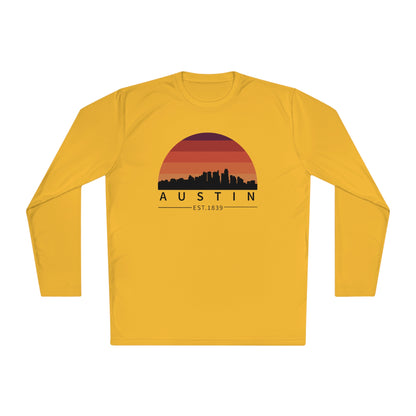 Austin Established Retro Sunset Long Sleeve Tee