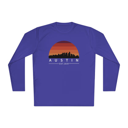 Austin Established Retro Sunset Long Sleeve Tee