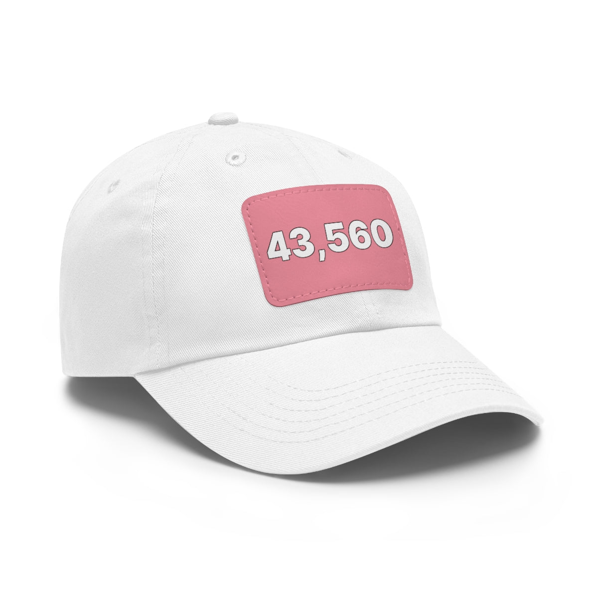 43,560 Hat with Leather Patch