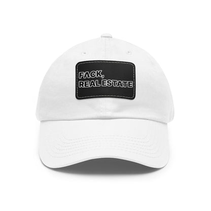 FACK Real Estate Hat with Leather Patch