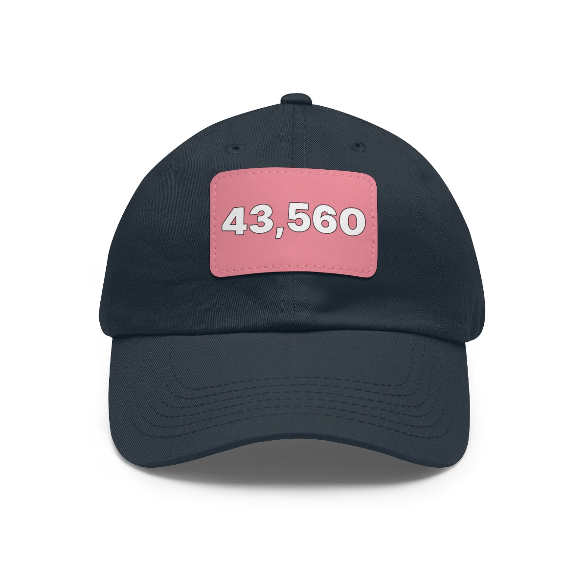 43,560 Hat with Leather Patch