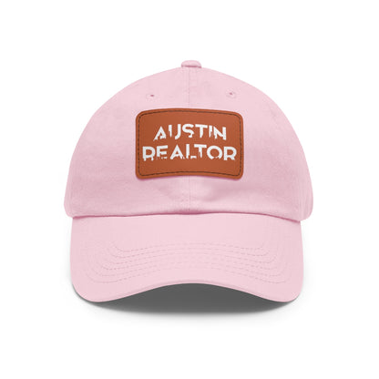 Austin Realtor Skyline Hat with Leather Patch