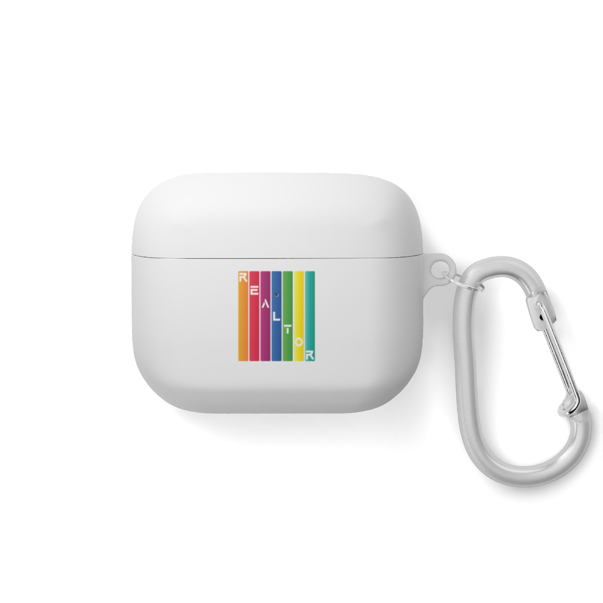 Realtor Colored Bars AirPods Case - Shirty Realtor #shirtyrealtor