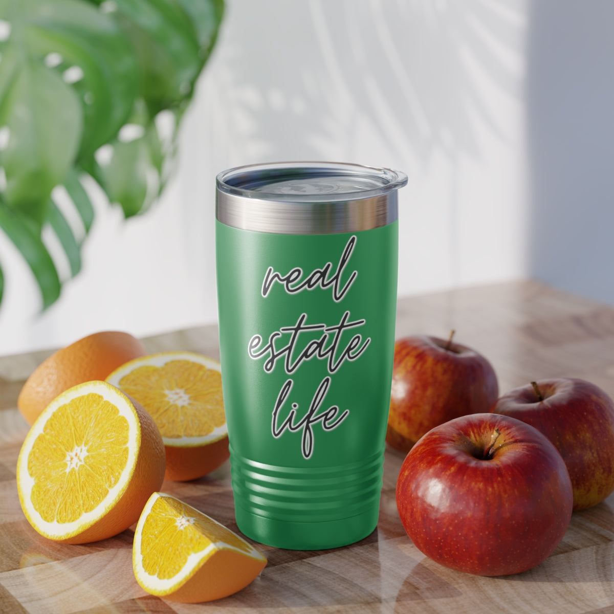 Real Estate Life Elegant Ringneck Tumbler