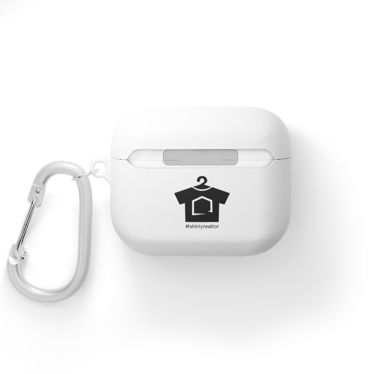 Shirty Realtor Black Logo AirPods Case - ShirtRealtorsWear