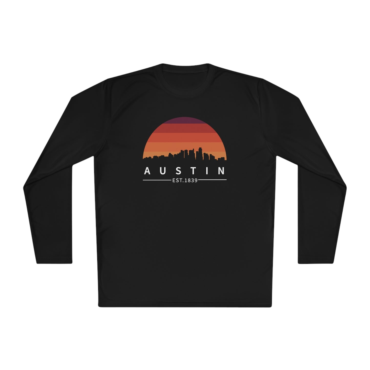 Austin Established Retro Sunset Long Sleeve Tee