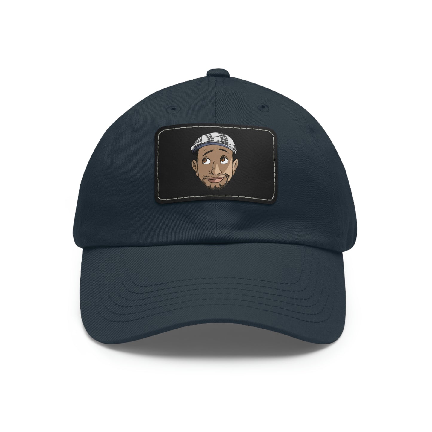 @ianofaustin Head Logo Hat with Leather Patch #ianofaustin