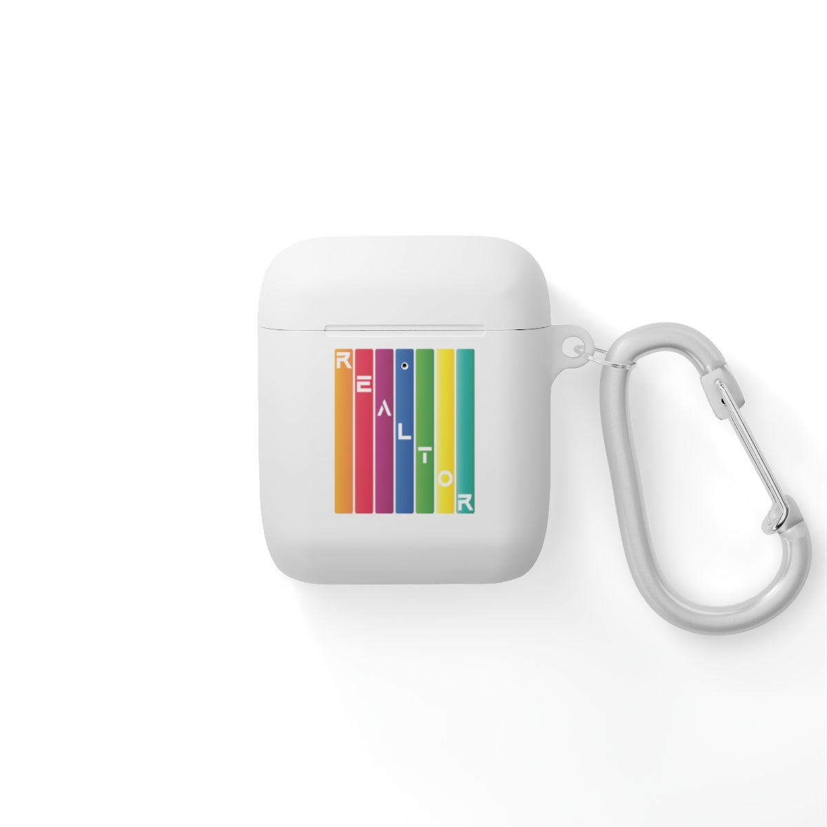 Realtor Colored Bars AirPods Case - Shirty Realtor #shirtyrealtor