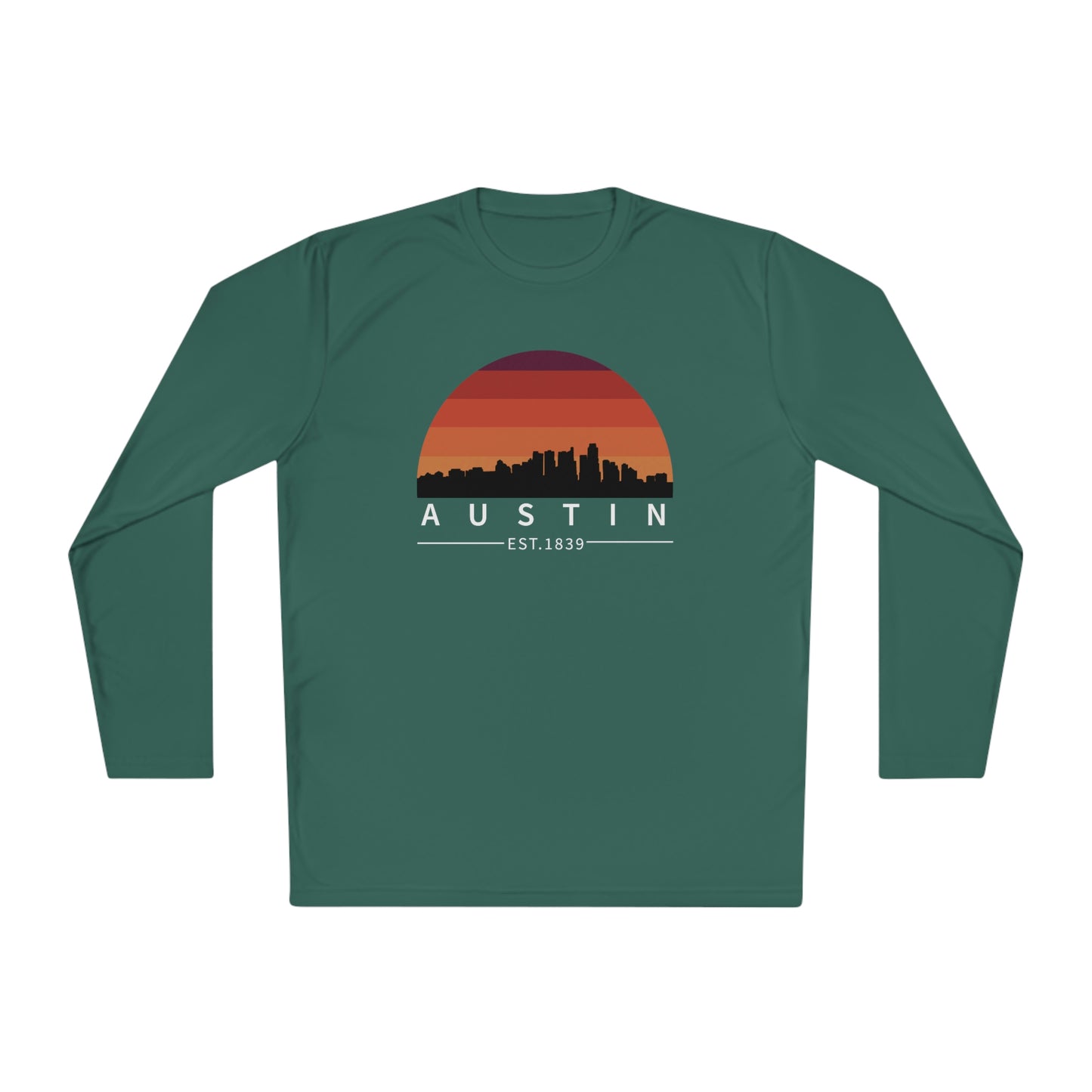 Austin Established Retro Sunset Long Sleeve Tee