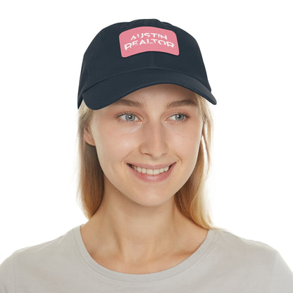 Austin Realtor Skyline Hat with Leather Patch