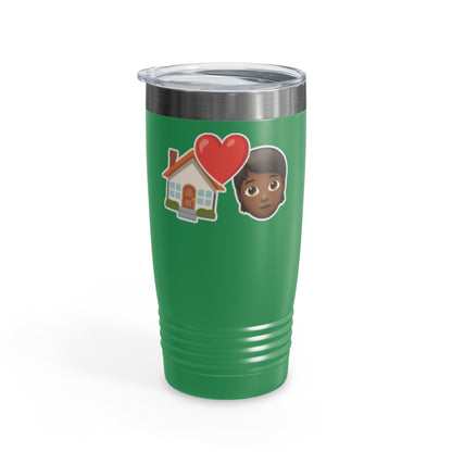 House Lover Dark Ringneck Tumbler