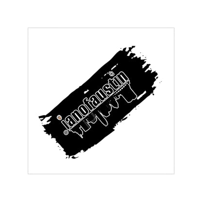 @ianofaustin REAL Austin Skyline Black Brush Outdoor Sticker