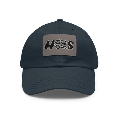 Houses Side-Scroll Bold Hat with Leather Patch