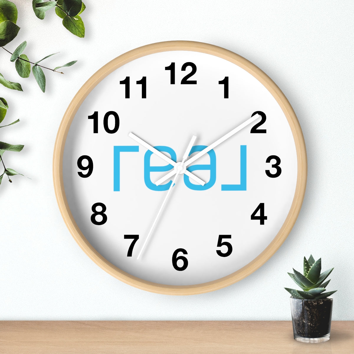 REAL Time Wall clock - Shirty Realtor #shirtyrealtor