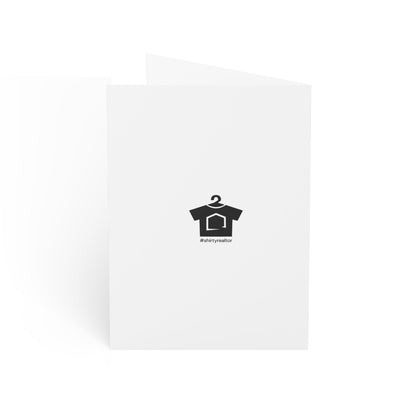 I Love Real Estate So Much Folded Greeting Cards (1, 10, 30, and 50pcs)