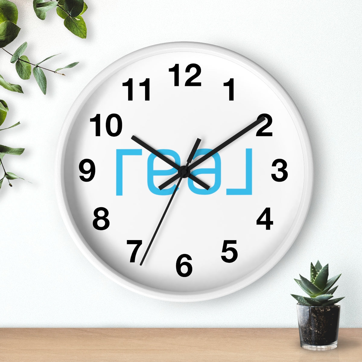 REAL Time Wall clock - Shirty Realtor #shirtyrealtor