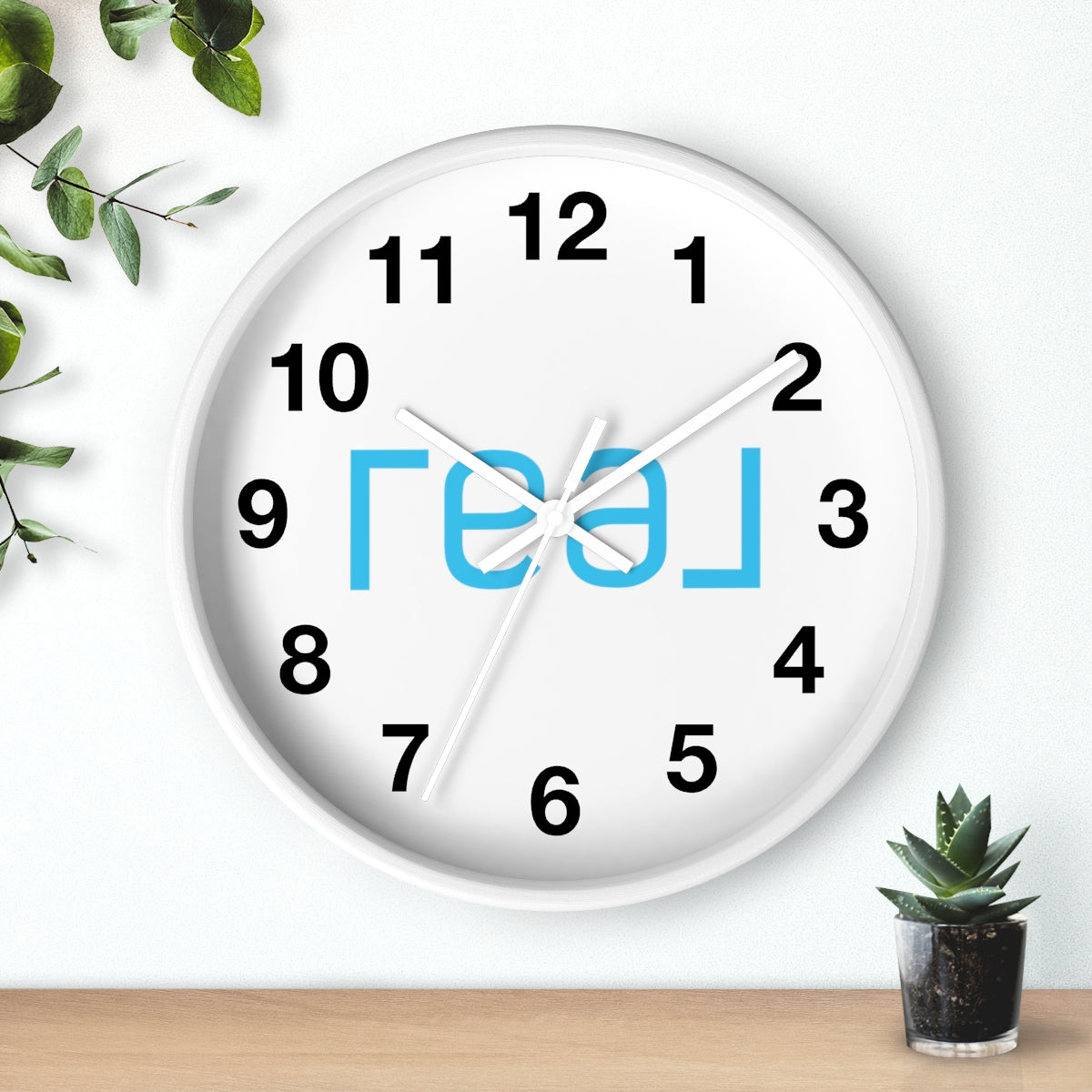 REAL Time Wall clock - Shirty Realtor #shirtyrealtor